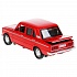 Модель легкового автомобиля - Ваз 2106 Жигули, инерционная, открываются двери, 12 см, красная  - миниатюра №3