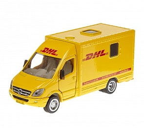 Игрушечная модель - Почтовая машина DHL, 1:50 (Siku, 1936k)