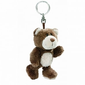 Брелок "Медведь, тёмно-коричневый" 10см (Nici, 32830st)