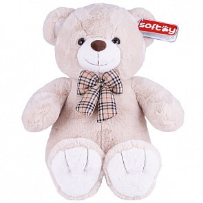 Мягкая игрушка – Медведь бежевый, 50 см (Softoy, C1716437-2)