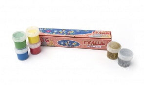 Краски гуашевые - Сказочный мир, 6 цветов по 10 мл, 60 мл (Arti, К000267)