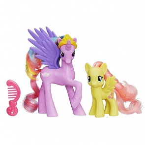 Игровой набор принцессы My Little Pony Принцесса Стерлинг и Флаттершай	 (Hasbro, A9882-A2004)