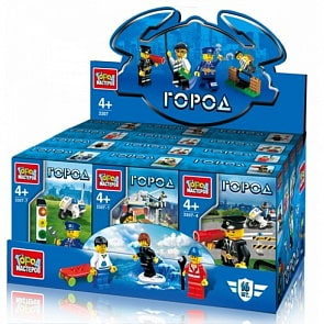 Конструктор – набор Город, 16 видов (Город Мастеров, LL-3307-Rsim)