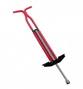 Прыгалка-кузнечик, красная, 29 х 102 см., до 60 кг. (1toy, Т11460)