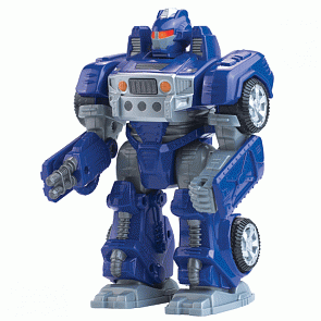Робот трансформер, синий (Hap-P-Kid, 4041T)