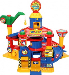 Паркинг 4-уровневый Parktower с автомобилями (Полесье, п-37855)