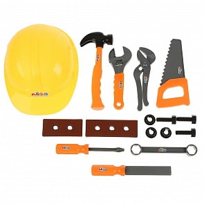 Набор строительных инструментов - Грузовичок Лева, с каской (Играем вместе, B1821445-R1)