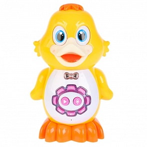 Развивающая игрушка – Утенок, 16 стихов А. Барто, 23 русские народные песни (Умка, B380-H05005-R)
