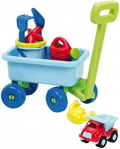 Детская летняя тележка с аксессуарами (Ecoiffier, ECO527)