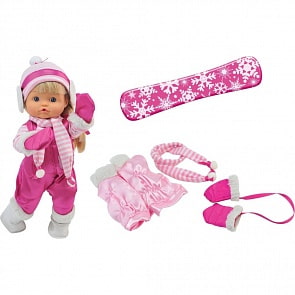 Зимняя версия куклы Bambolina NENA, 42 см. (Dimian, BD332)