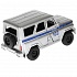 Модель Полиция УАЗ Hunter 14,5 см двери открываеся пластиковая инерционная  - миниатюра №4