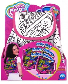 Рюкзак-раскраска Simba Летний стиль (Simba, Color Me Mine, 6374470)