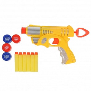 Бластер-тир с мягкими пулями и мишенями (Играем вместе, 1809G242-R)