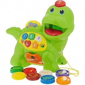 Развивающая игрушка – Сластена Дино, свет и звук (VTech, 80-157726)