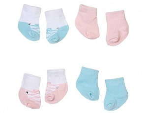 Носочки для куклы, Baby Annabell. Носочки 2 пары  (ZAPF CREATION, 792-285)
