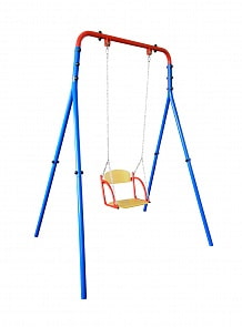 Уличные качели, цвет синий-красный (Юный Атлет, СГ000004042)
