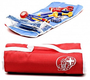 Детский набор доктора в сумочке, 15 предметов (Simba, 5544860)