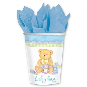 Набор стаканов Медвежонок Мальчик, 8 штук (Веселая затея, 1502-1068)