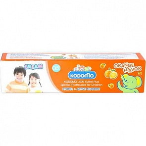 Зубная паста - Апельсин (Lion Kodomo, 015289)