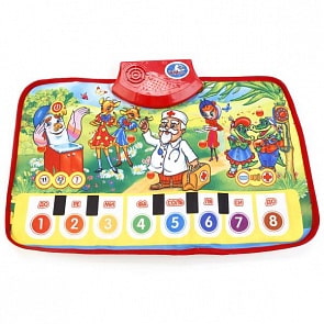 Музыкальный коврик-пианино - Стихи К. Чуковского (Умка, HX05013-A-R4sim)