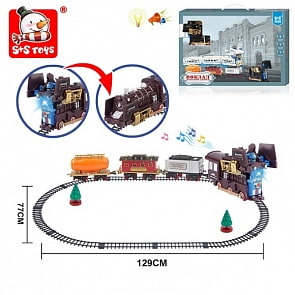 Железная дорога свет, звук (S+S Toys, 200266928)