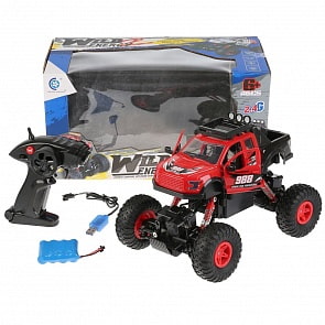 Джип радиоуправляемый на аккумуляторе со светом, USB з/у, открываются двери (B1781978) (ассортимент)