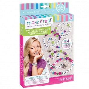 Набор для создания бижутерии Мэйк Ит Риал - Модные браслеты (Make It Real, 36830)