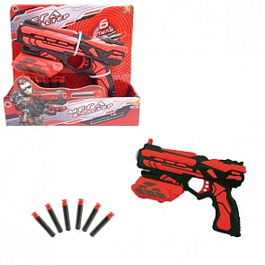 Мегабластер в наборе с 6 мягкими снарядами (ABtoys, PT-00810)