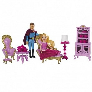 Мини-принцесса с принцем в гостиной (Simba, 5067452)