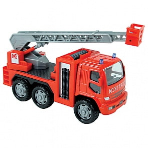 Грузовик пожарный с лестницей, инерционный, металлическая кабина, 1:50 (Ami&Co, 22601/PA6304)