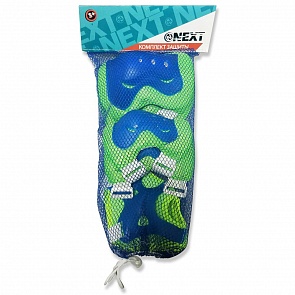 Комплект защиты для коленей, локтей и запястий, размер S, в сетке (Next, PRSET(AT)-S-3sim)