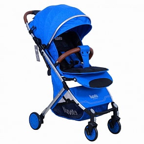 Прогулочная коляска Nuovita Giro Lux, Синий, Серебряный (Nuovita, NUO_D289L)