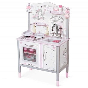 Кухонный центр для куклы с аксессуарами, 90 см (DeCuevas, 54624)