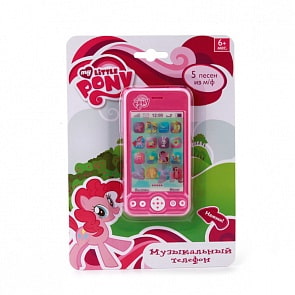 Телефон музыкальный «Моя маленькая пони», 5 песен из мультика (Умка, TT837-MLPsim)