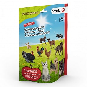 Пакетик-сюрприз Farm World L 3 фигурки (Schleich, 87915/0740)
