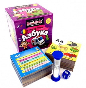 Игра настольная - Сундучок знаний - Азбука (Brainbox, 90720)