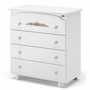 Детский комод – Nuovita Furore, bianco/белый (Nuovita, сFUR_1054)