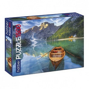 Пазл Premium 1500 элементов – Горное озеро (Hatber, 1500ПЗ1-20890)