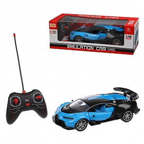 Машина на радиоуправлении, 5 каналов, открываются двери, аккумулятор встроенный, USB шнур (Наша игрушка, 16-6A)