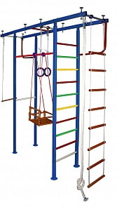 Детский спортивный комплекс Вертикаль № 4.1, белые перекладины (Вертикаль, Вертикаль4_1)