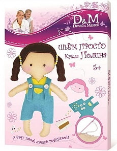 Набор шьём куклу «Полина» (Docha&Mama, 48131)