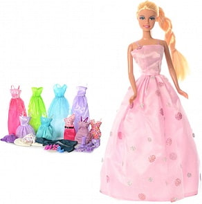 Кукла с набором одежды и аксессуарами (Defa Lucy, 8193-DOLL) (ассортимент)