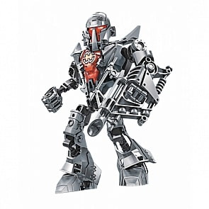 Конструктор – Пришелец, серебристый (Город мастеров, BL-9528-Rsim)