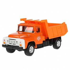 Металлический  инерционный самосвал ЗИЛ 130, масштаб 1:52 (Технопарк, X600-H09120-R)