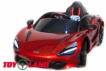 ToyLand Электромобиль Mclaren DKM720S красного цвета