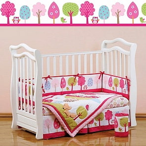 Набор постельного белья для новорожденных Jolly Balloon, 7 предметов (Shapito, 00-0012193)