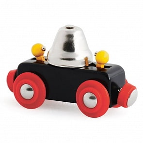 Вагончик с сигнальным колокольчиком, звонит при движении (Brio, 33749)