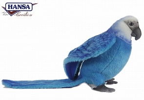 Мягкая игрушка – Голубой Ара, 27 см (Hansa, 6790)