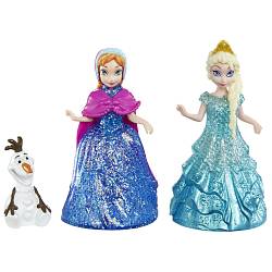 Disney Princess - Анна, Эльза и Олаф (Mattel, CBM27) - миниатюра