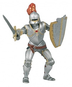 Фигурка Рыцарь в доспехах красный (Papo, 39244)